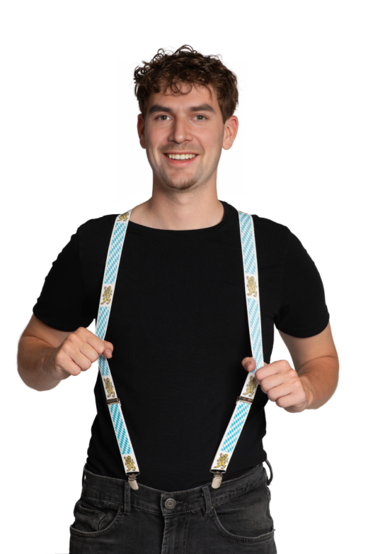 Suspenders Oktoberfest - 2,5 cm